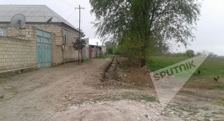 Tovuzda torpaq qalmaqalı...