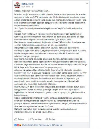 REAL-la AXCP-nin trol davası REAL-la AXCP-nin trol davası