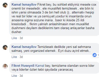 “Qəmbərlər siyasətdən getməlidirlər” “Qəmbərlər siyasətdən getməlidirlər”