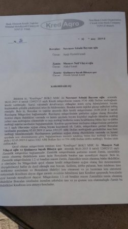 “KredAqro” prezidentin fərmanına məhəl qoymur: “KredAqro” prezidentin fərmanına məhəl qoymur: