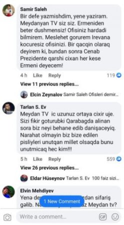 “Tovuz müharibəsində də onların simasını görmüşük, bunlar “Şeytan TV”-dir" “Tovuz müharibəsində də onların simasını görmüşük, bunlar “Şeytan TV”-dir"