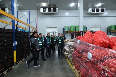 KOBİA nümayəndə heyəti “Veysəloğlu”na məxsus Məhəmmədi Logistika Mərkəzini ziyarət edib