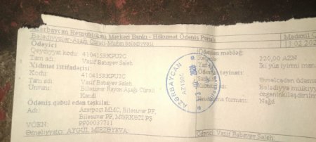 Keçmiş bələdiyyə sədri dövlətin torpaqlarını satıb?