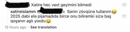 "Bircə onu bilirəm ki, sizə baş qoşanın ağlı yoxdur"