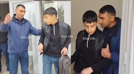Direktor şagirdi 1 həftədir dərsə buraxmır: Məktəbdə qalmaqal